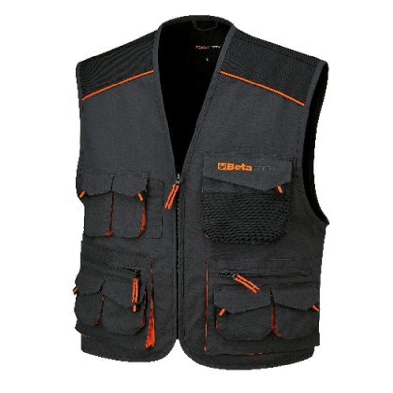 Gilet Multitasche da lavoro Beta EASY TWILL 180 grammi TG XL 078670904