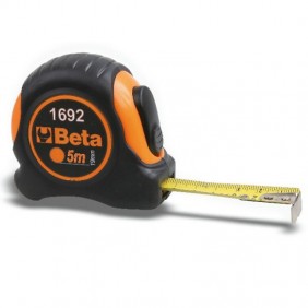 Maßband-Beta 5 Meter in beiden richtungen, in schlagfestem ABS 016920055