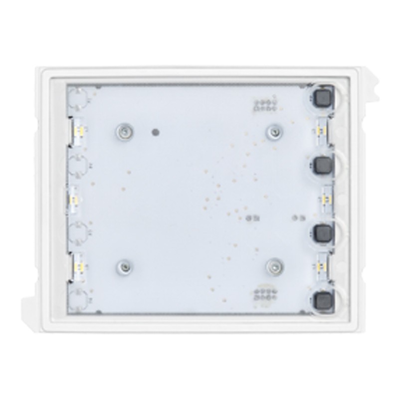 Urmet Alpha 1-Row 4 Button Module with 1168/4 Expander