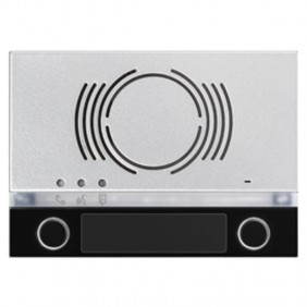 Lunette Urmet Alpha pour l'audio externe avec 2 touches de Noir 1168/132