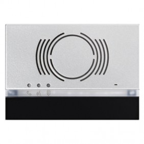 Bedienteil Urmet für Alpha-türstation audio, Schwarz 1168/130