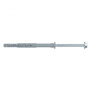 TASSELLI NYLON FISCHER SXR 8x100 Mm 15 PEZZI CON VITE PER SERRAMENTI 10014255 Picture - Foto 2