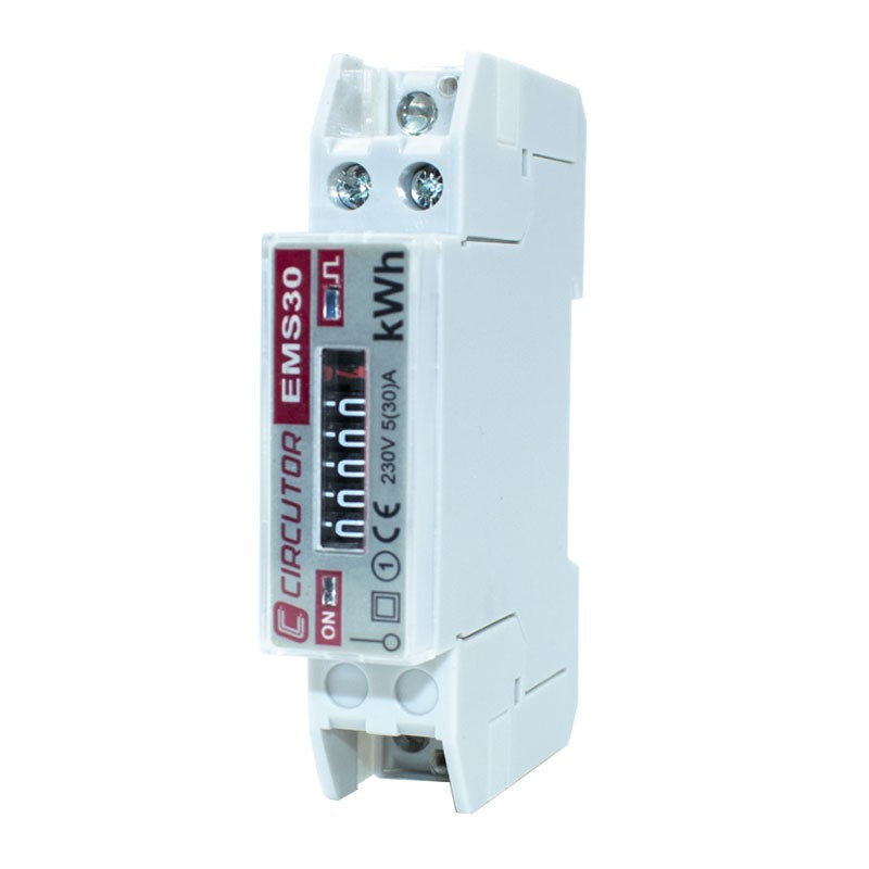 Contatore di energia monofase Asita 1 modulo Din EMS30C