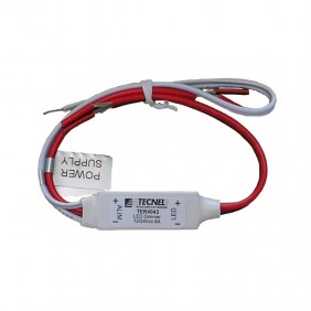 Tecnel Dimmer for LED Strip Button Command IP40...