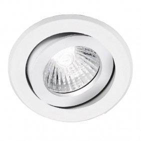 Nobile Spot Encastré Rond Blanc orientable 9086/BI