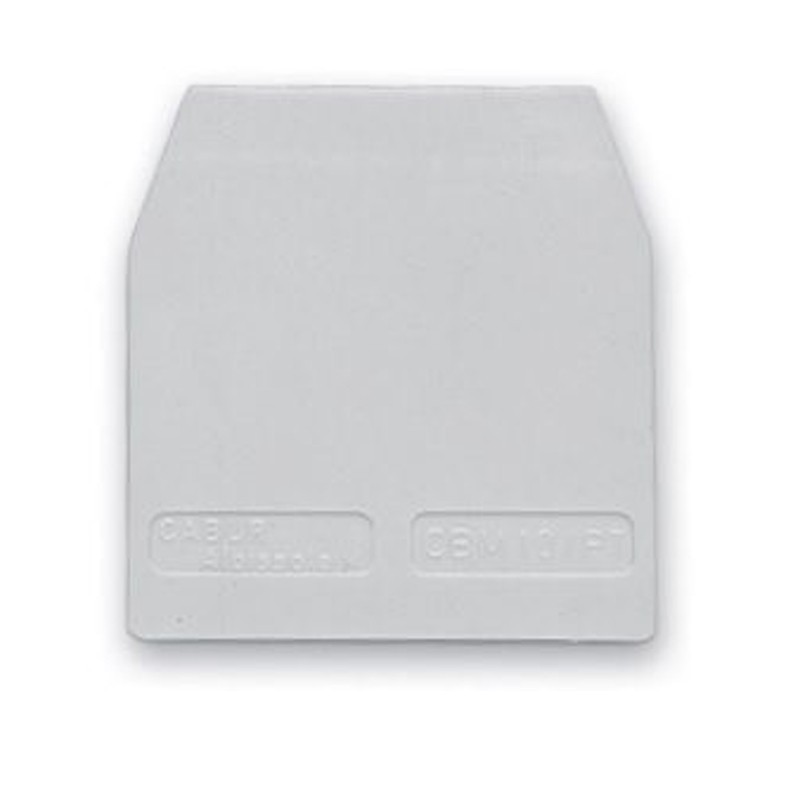 Gray Cabur End Plate CB061GR