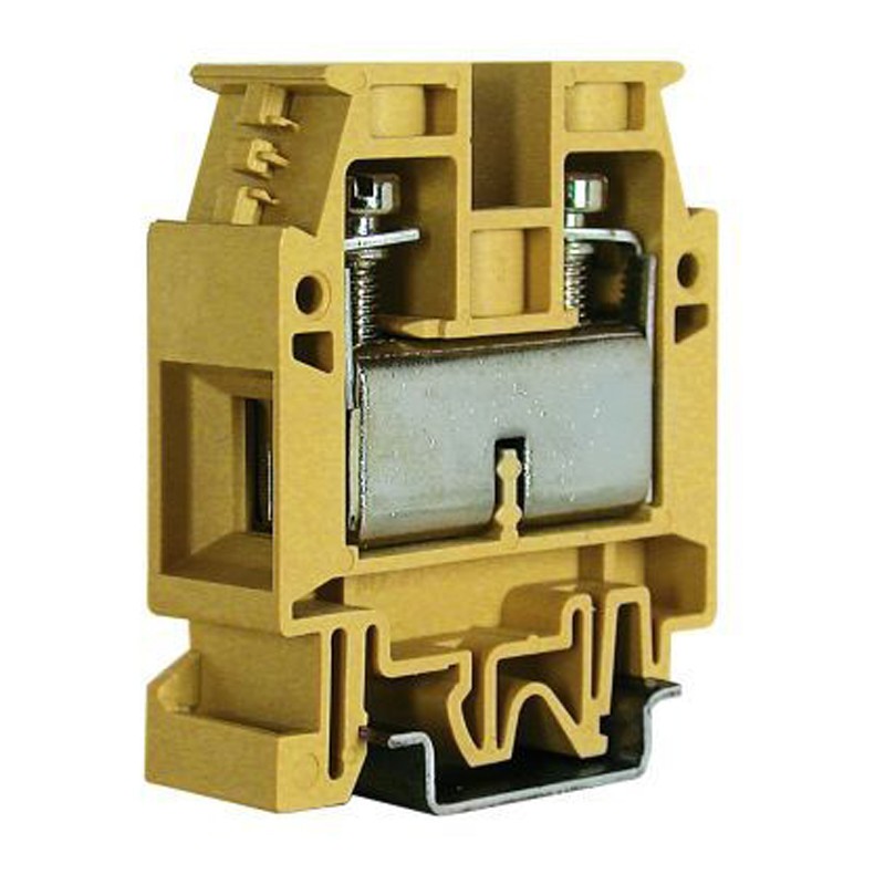 Cabur 50mmq Standard Feed-through Clamp Beige CB710