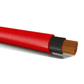 Câble photovoltaïque flexible unipolaire 1X4MMQ Rouge