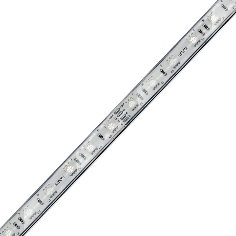 Striscia Strip Led Ledco 72W 24V RGB Multicolor IP68 5 metri SL72RGB68