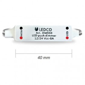 Controller Mini Dimmer push Ledco for controlling the light strip led DM550