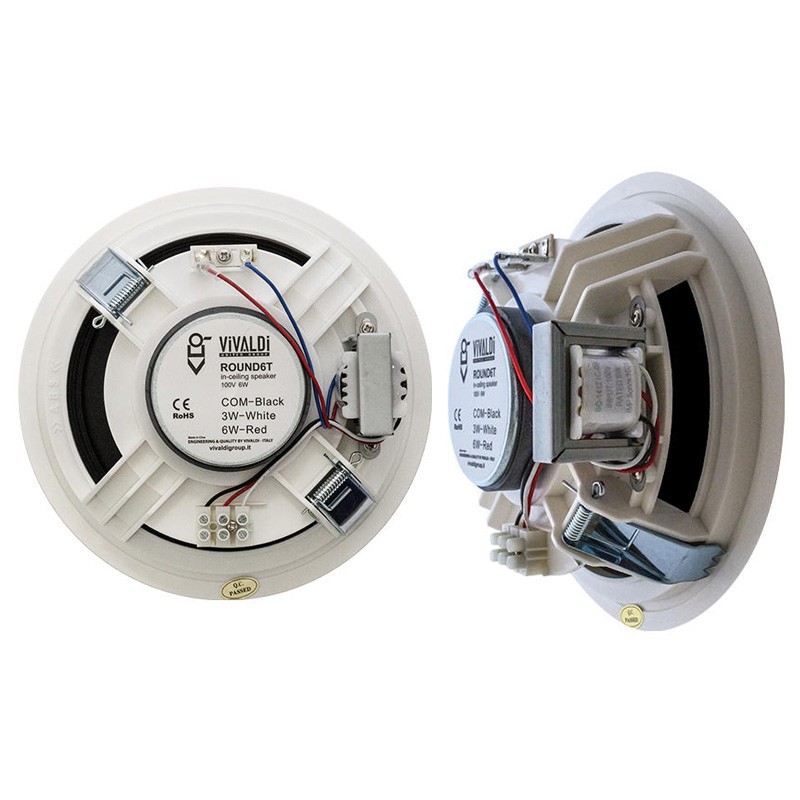 Speaker speaker round recessed Vivaldi ULYSSES 6W/10 ROUND6T