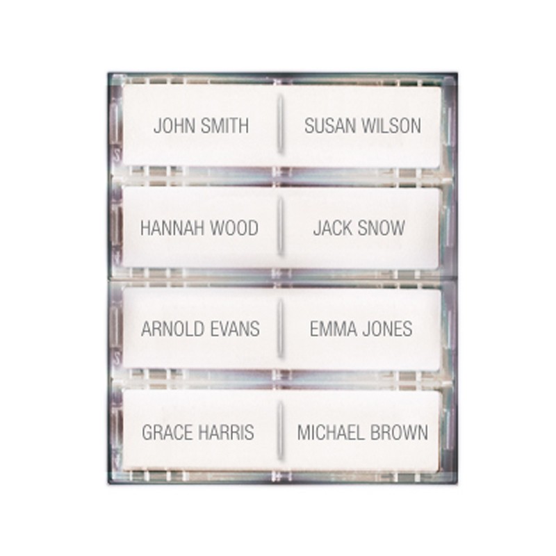 4 Pulsanti doppi per pulsantiera CIAO Comelit CA9212