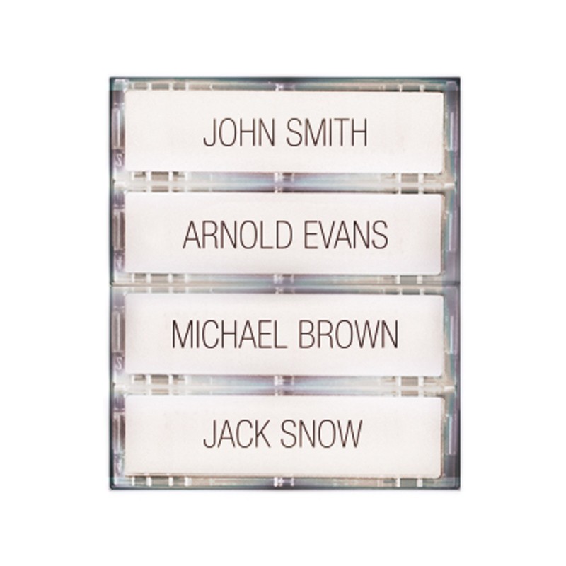 4 Boutons simples pour le tableau de commande CIAO Comelit CA9211