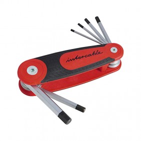 Jeu de clés allen Intercable Rouge 7401002