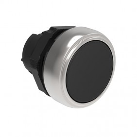 Lovato Platinum Pulse Button Shaved Black LPCB102