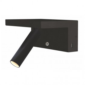 Beneito Faure wall lamp BEAM NEGRO 5W 2700K USB dimmable 3959