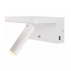 Beneito Faure wall lamp BEAM BLANCO 5W 2700K USB dimmable 3958