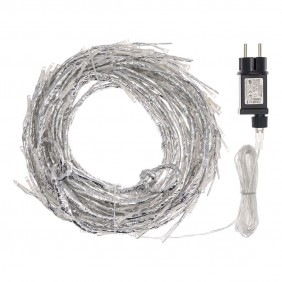 Tecnid Christmas bright branch silver color white light F61381-A0