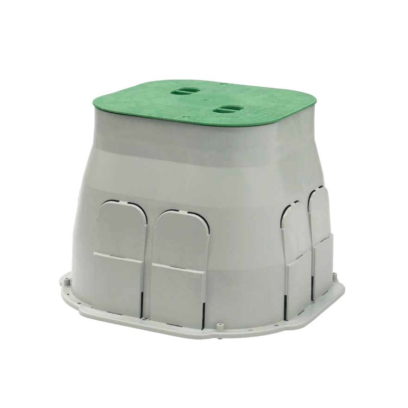 Sump with lid Arnocanali driveway 21X21X23cm Green PB3030V