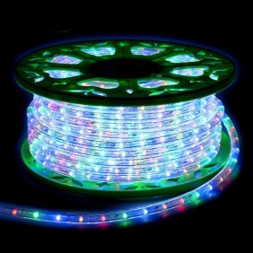 Tube lumineux de Noël LED Wimex Multicolore Bobine de 45 mètres 4502525X