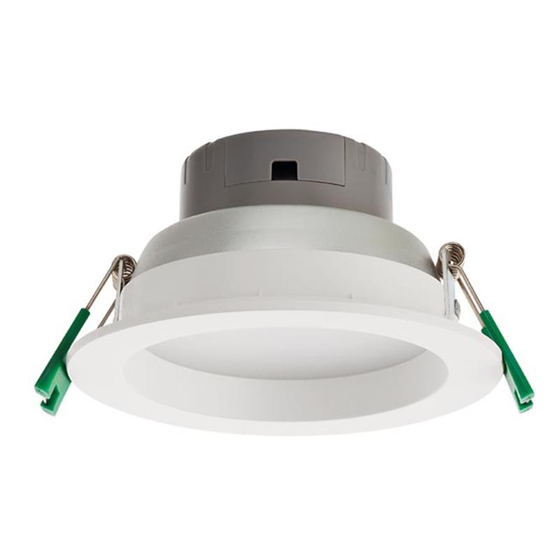 LED-Downlight Redo 8W 3000K 90° IP44 runde Form EV01WW