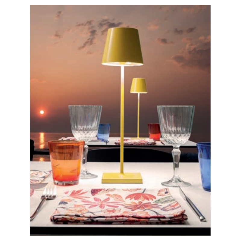 Lampada da tavolo Redo GIORGIO 2,2W LED 3000K ricaricabile Bianca 9174