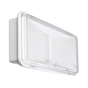 Lámpara de emergencia Beghelli PRATICA 250 IP65 versión SE 250SE