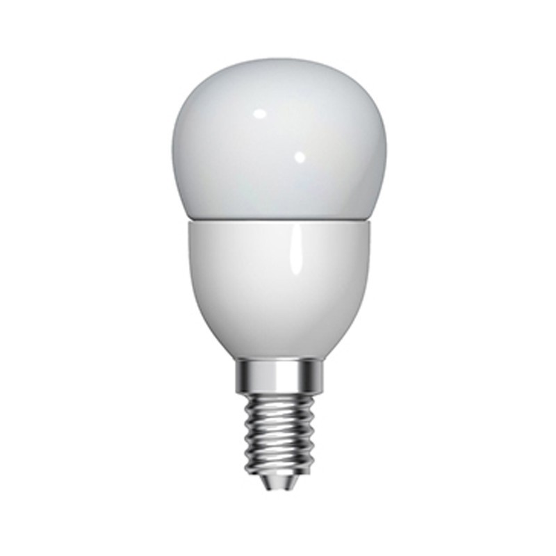 Lampadina Sfera a LED Ge Lighting 5,5W 2700K attacco E14 Opale 93110806