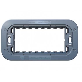 Stütze 4 Plätze Bticino Axolute AIR H4704W