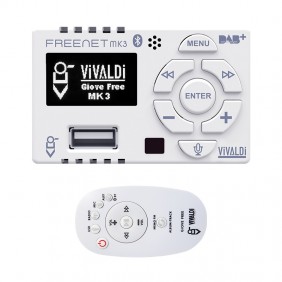 Dispositivo de Vivaldi Júpiter ESTÉREO 25+25W RS48 FREENETMK3.W