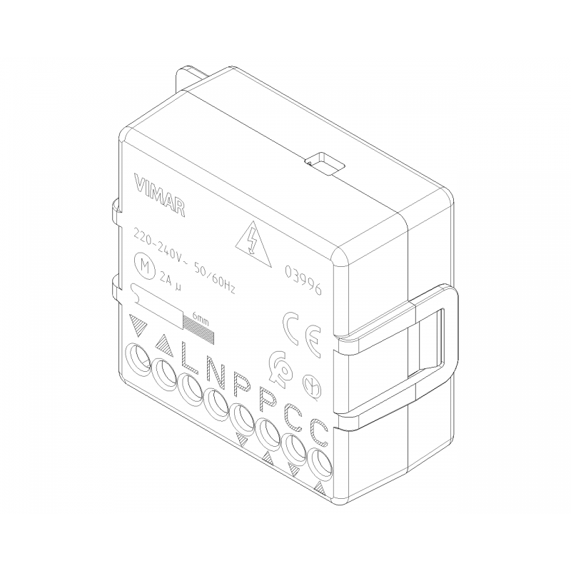 Modulo Relè Vimar tapparelle Quid 03996