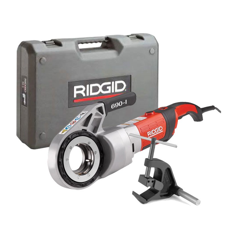 KIT Gewindeschneidmaschine Ridgid 690I hat kabel 6-50mm mit arm und safe 44933