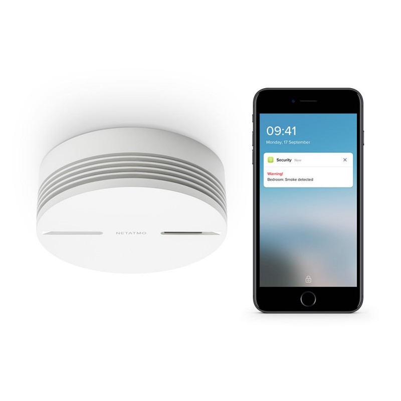 Rilevatore di Fumo Netatmo SMART Wi-Fi NA-NSA-PRO-EU