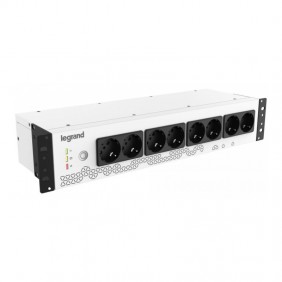 UPS Legrand KEOR PDU pour montage en rack 800VA 8 et il prit l'allemand 310332