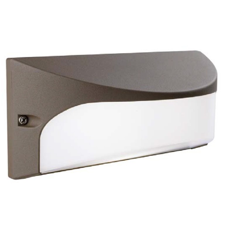 Apliques de exterior Sovil de la cámara DOMO con LED 10W 3000K Marrón 98145/27