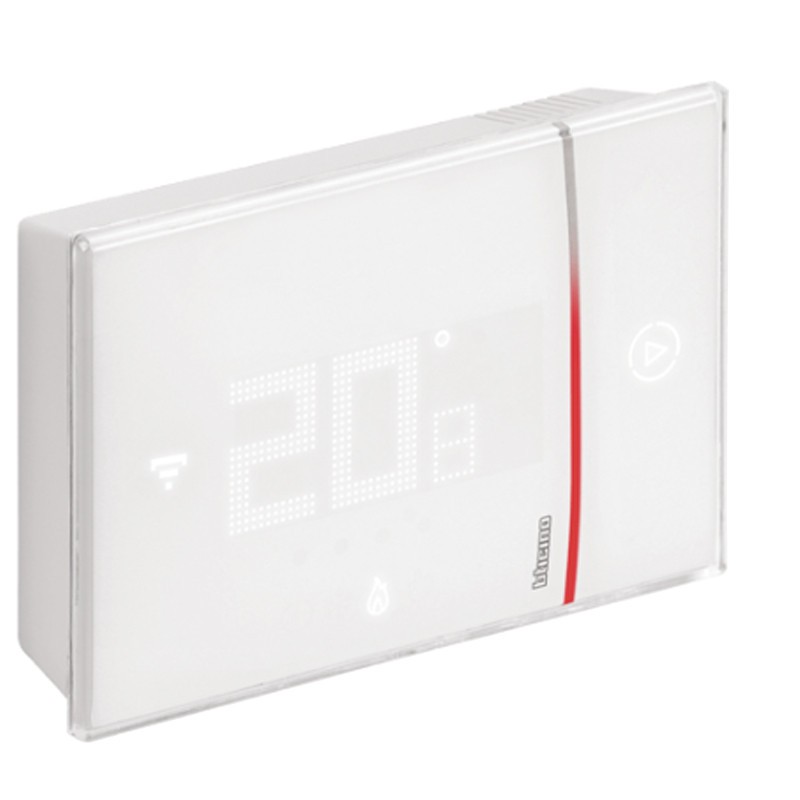 Thermostat Angeschlossen Bticino WIFI SMARTHER 2-zu-wand-Weiß 230V XW8002W