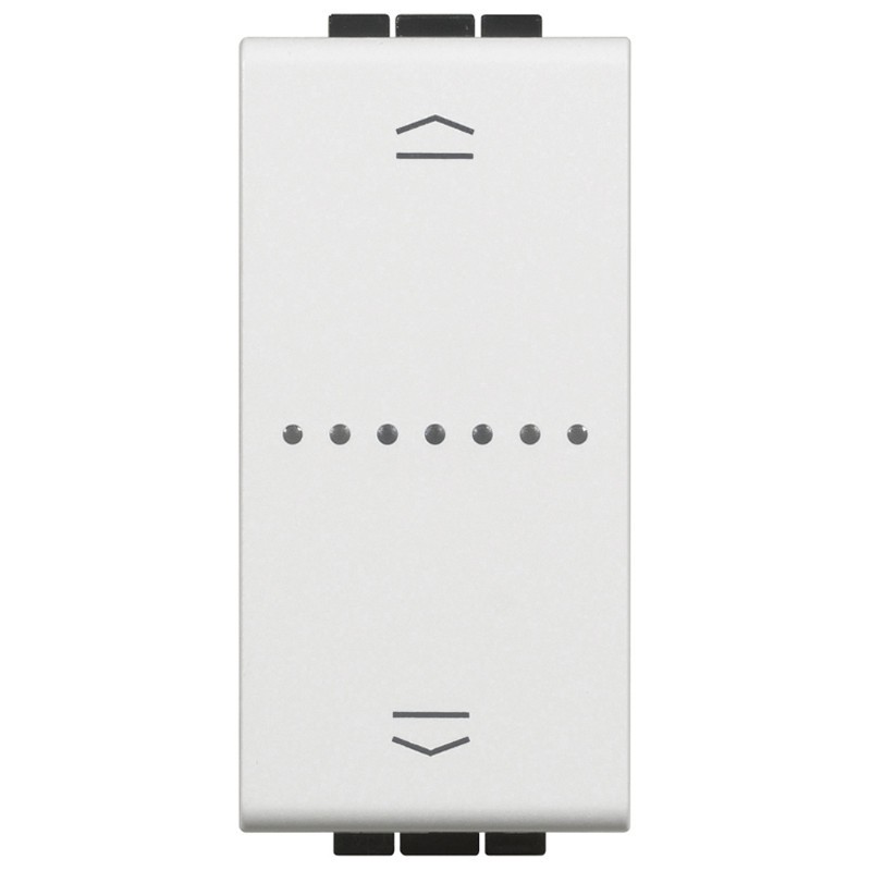 Commande de Volets Connecté Bticino Living-Lumière de couleur Blanc N4027C