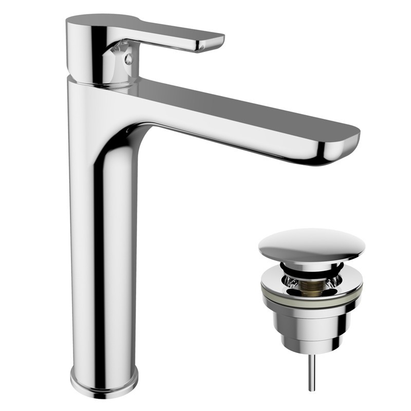 Teorema GOODLIFE Size Super Chrome Washbasin Mixer 8637011-001
