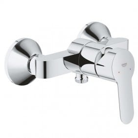 Mixer for Shower Grohe BAUEDGE wall mounted Chrome 23333000