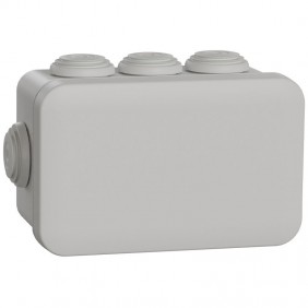 Caja de conexiones IP55 105X65X55 con ojales...