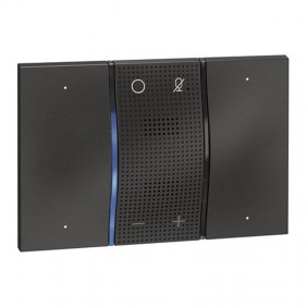 Comando de voz Amazon Alexa Bticino Viviendo Ahora Negro KG8013