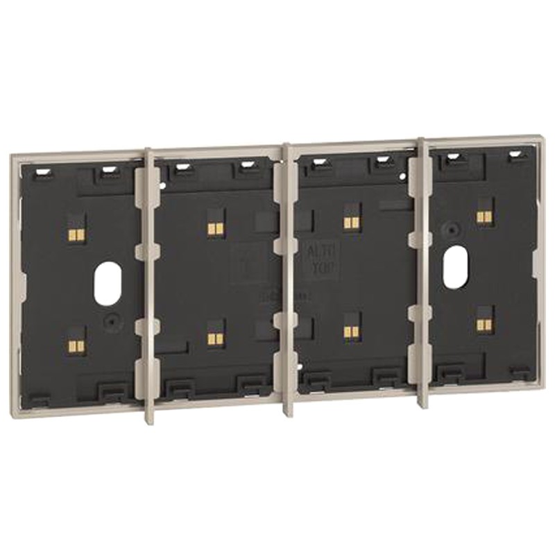 Cadre Électrifiés Bticino Living Maintenant 4 modules de Sable KM8104