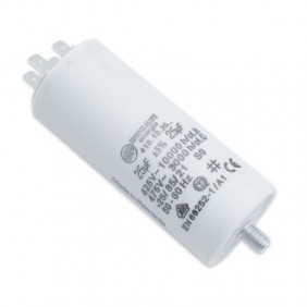 Ducati 450V 25 UF Capacitor with Double Faston Tailpiece 416102664.CU