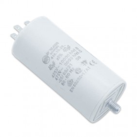 Ducati 450V 40 UF Capacitor with Double Faston Tailpiece 416102964.CU