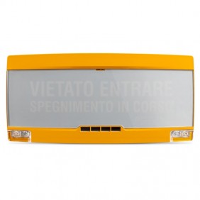 Panneau Optique Acoustique Informer EN54-3/23 PAN1-PLUS-Y