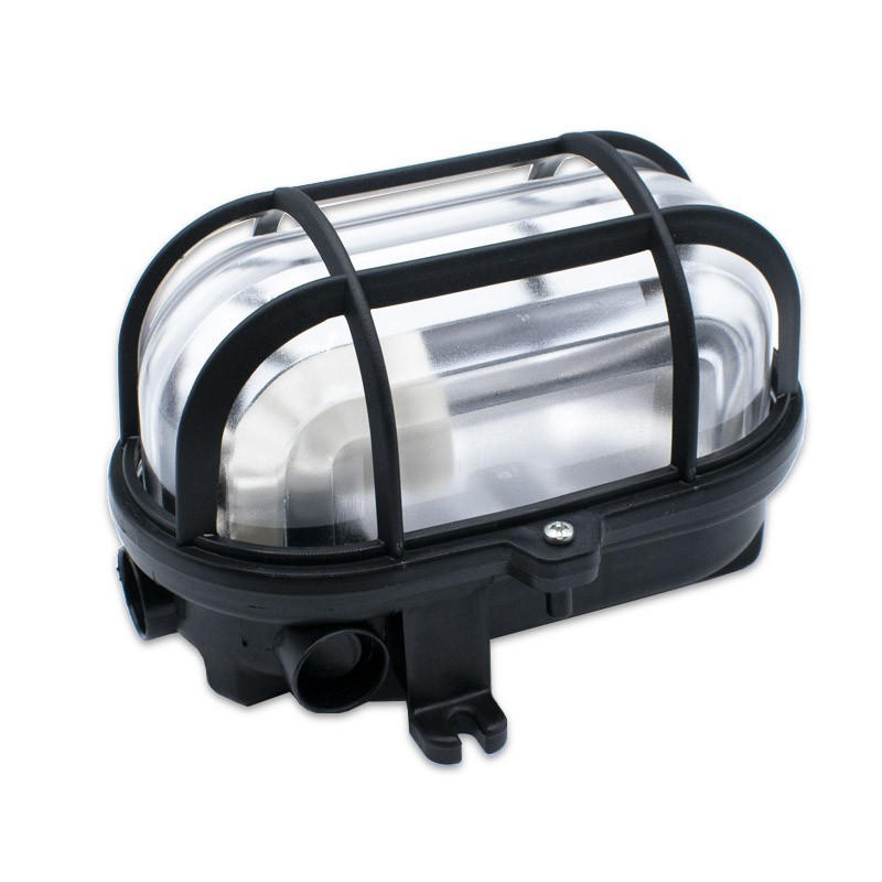 Ceiling lamp Tartaruga Master Max 60W with Cage Black 01100