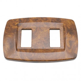 Master Modì per Bticino placca 2 moduli radica...