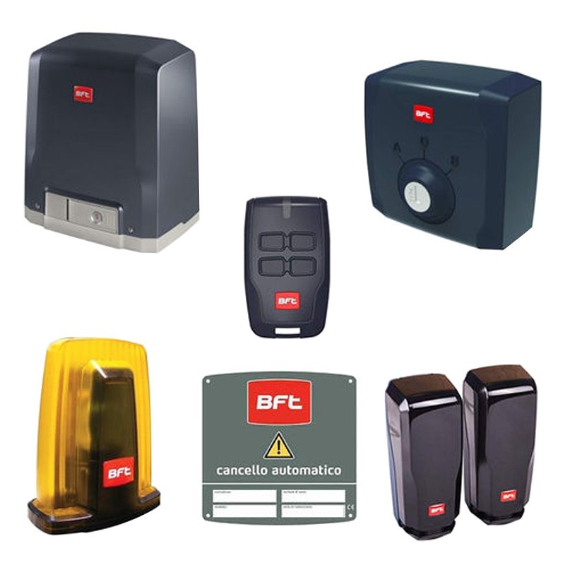 Kit Cancello Automatico BFT Scorrevole Max 600KG 24V R925270 00002