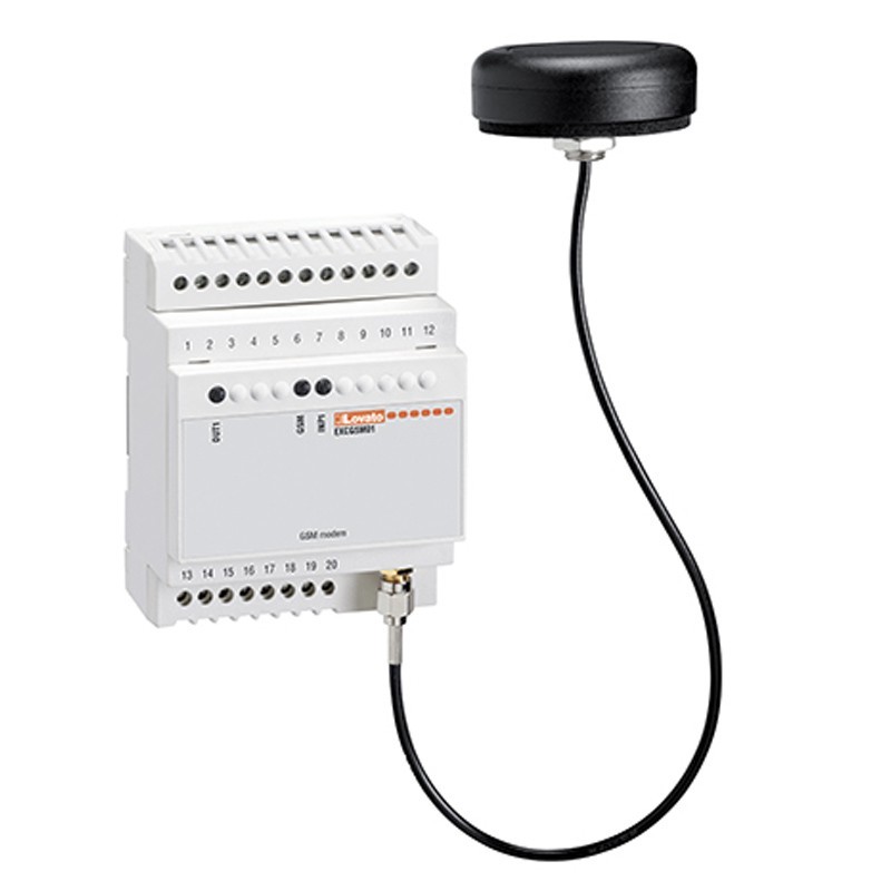 Modem GSM Lovato per Comando a Distanza via SMS EXCGSM01