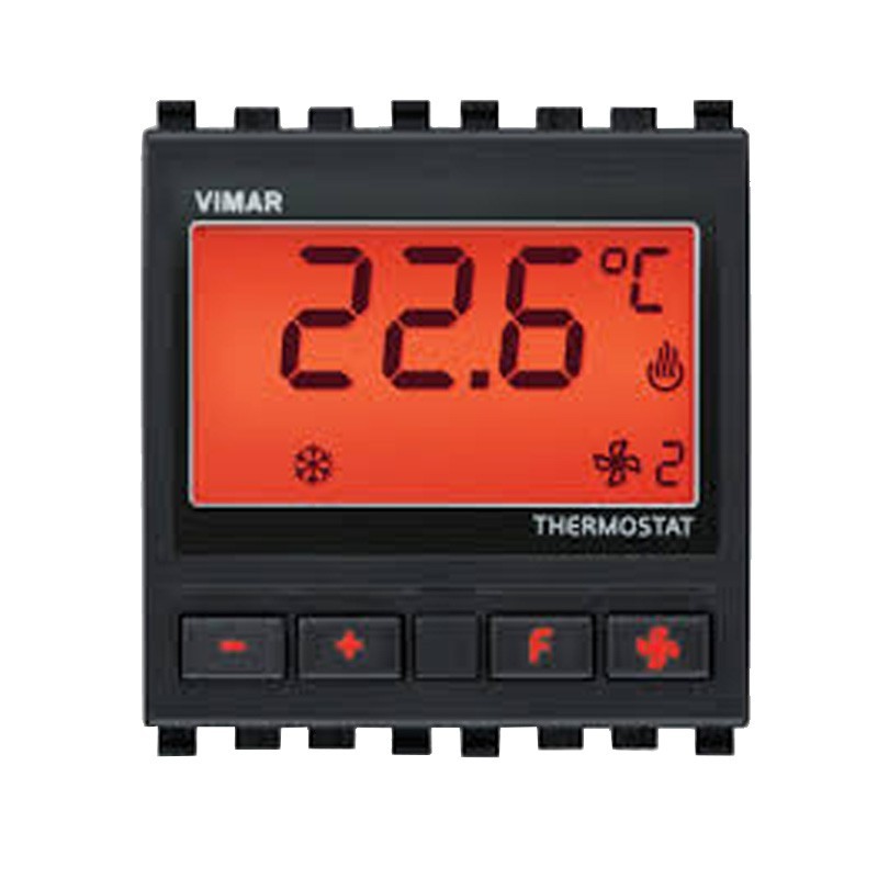 Vimar KNX thermostat d'ambiance électronique couleur Gris 20430
